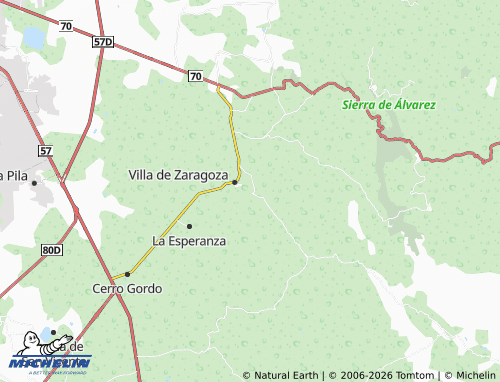 Carte MICHELIN Bicentenario - ViaMichelin