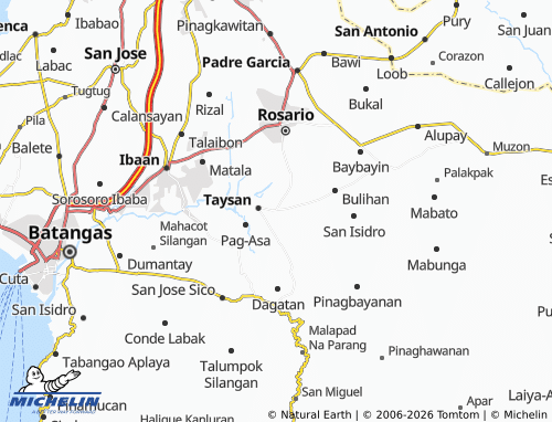 MICHELIN Mabayabas map - ViaMichelin