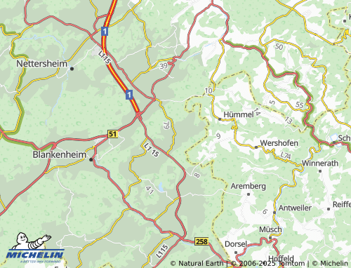 Carte MICHELIN Rohr - ViaMichelin