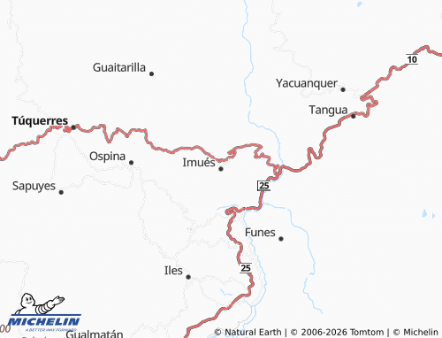 MICHELIN Imués map - ViaMichelin
