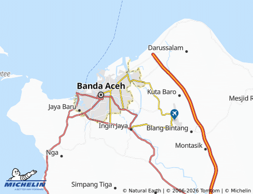MICHELIN Lamglumpang map - ViaMichelin