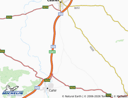 Mappa MICHELIN New Inn - ViaMichelin