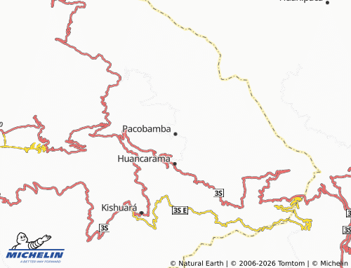 MICHELIN Pacobamba map - ViaMichelin