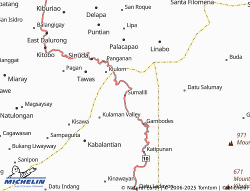 MICHELIN Sumalili map - ViaMichelin