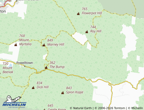Mapa MICHELIN Ada - ViaMichelin