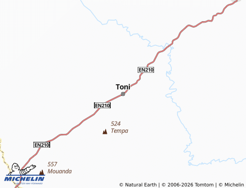 Mappa MICHELIN Toni - ViaMichelin