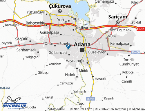 Mappa MICHELIN Dağlıoğlu - ViaMichelin