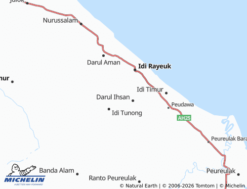 Mappa MICHELIN Meunasah Aron - ViaMichelin