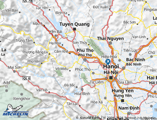 Mappa MICHELIN Lâm Thao - ViaMichelin