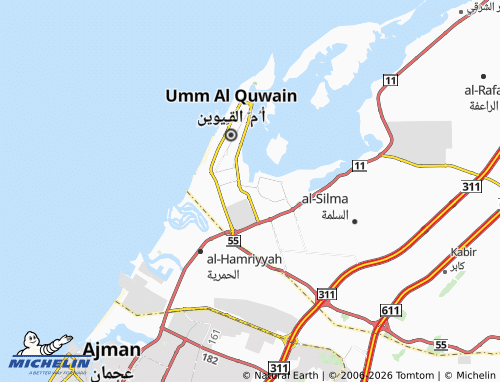 MICHELIN La'Ateen 2 map - ViaMichelin