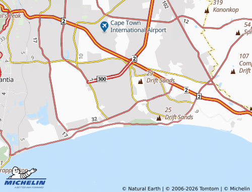 Mapa MICHELIN Beacon Valley - ViaMichelin