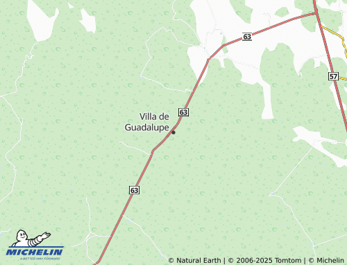 MICHELIN Villa de Guadalupe map - ViaMichelin