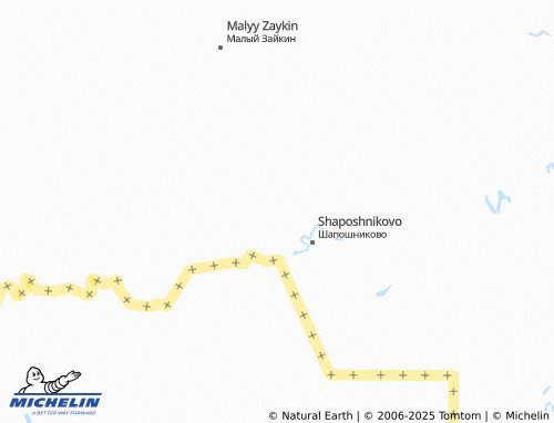 MICHELIN Verbovyy map - ViaMichelin