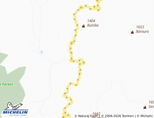 Mappa MICHELIN Nyamaropa - ViaMichelin
