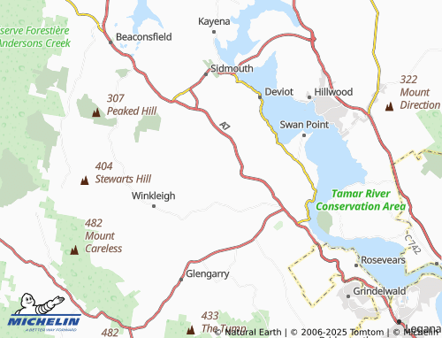 MICHELIN Loira map - ViaMichelin