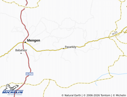 Mappa MICHELIN Pazarköy - ViaMichelin