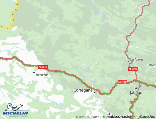 MICHELIN-Landkarte Las Cefiñas - ViaMichelin