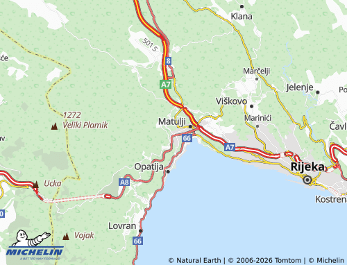 Mapa MICHELIN Mihotići - ViaMichelin