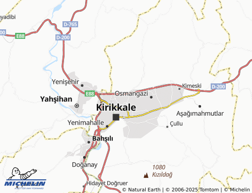 MICHELIN-Landkarte Etiler - ViaMichelin