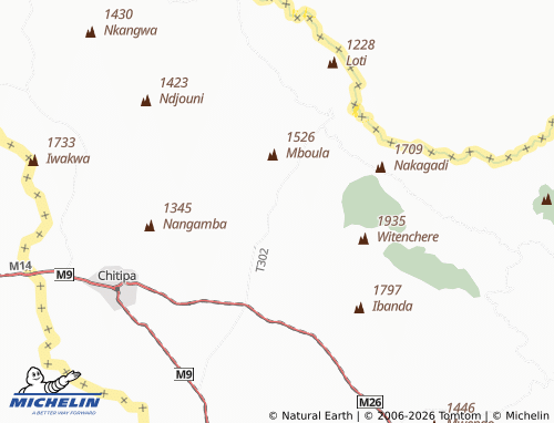 Mapa MICHELIN Chinunka - ViaMichelin