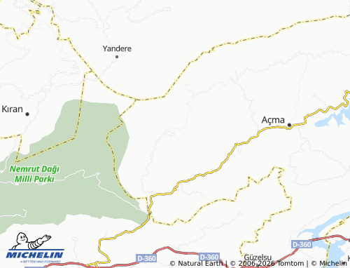 MICHELIN-Landkarte Gürgenli - ViaMichelin
