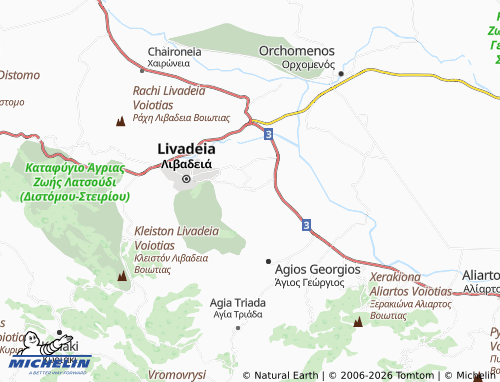 MICHELIN Lafysti map - ViaMichelin