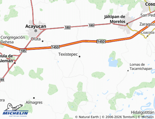 Mapa MICHELIN Las Mesas - ViaMichelin