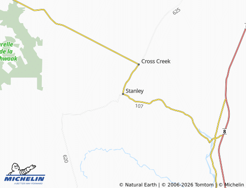 MICHELIN Stanley map - ViaMichelin