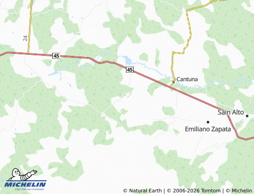 MICHELIN Francisco Villa map - ViaMichelin
