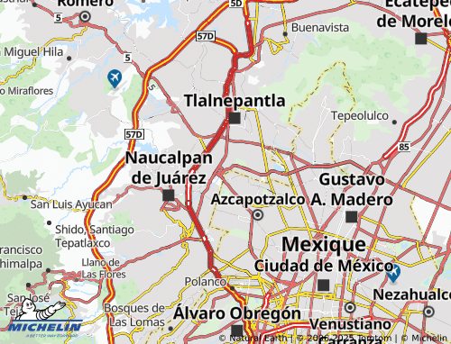 Mapa MICHELIN Los Cedros - ViaMichelin
