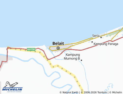 Mapa MICHELIN Kampung Pandan B - ViaMichelin