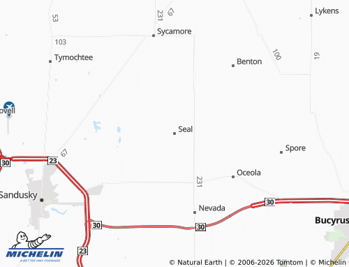 Mapa MICHELIN Seal - ViaMichelin