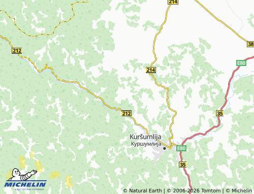 Carte MICHELIN Perunika - ViaMichelin