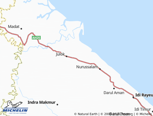 Mappa MICHELIN Meudang Ara - ViaMichelin