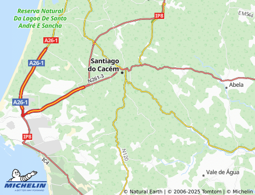 MICHELIN-Landkarte Picarral - ViaMichelin