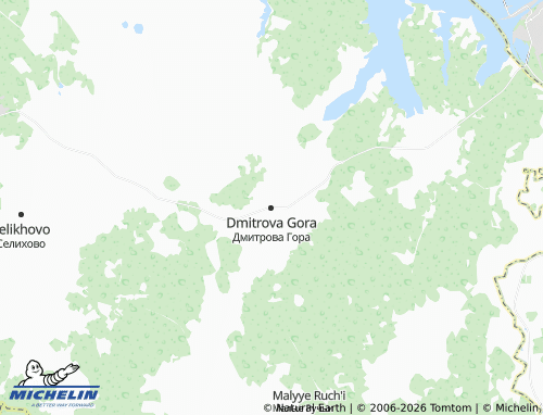 Carte MICHELIN Dmitrova Gora - ViaMichelin