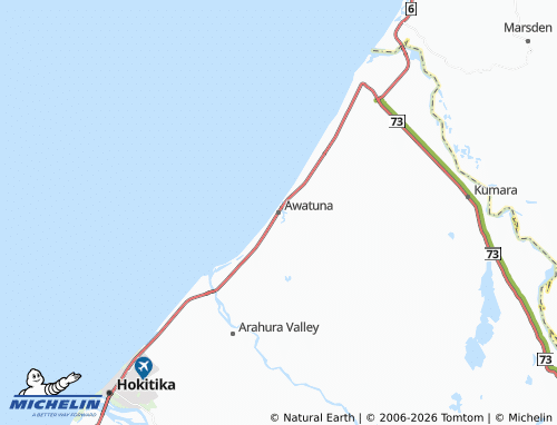 Mapa MICHELIN Awatuna - ViaMichelin
