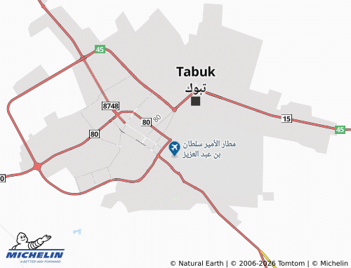 Mappa MICHELIN Qurtubah - ViaMichelin
