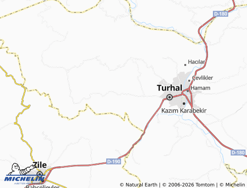 Mappa MICHELIN Çivril - ViaMichelin