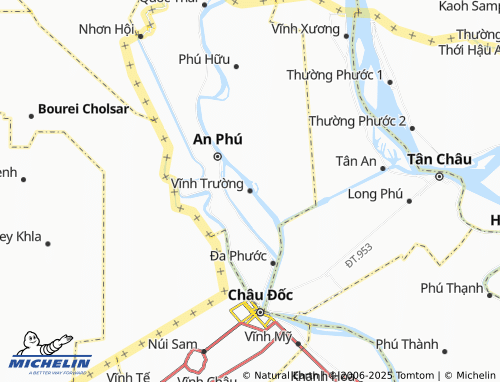 MICHELIN Vĩnh Trường map - ViaMichelin