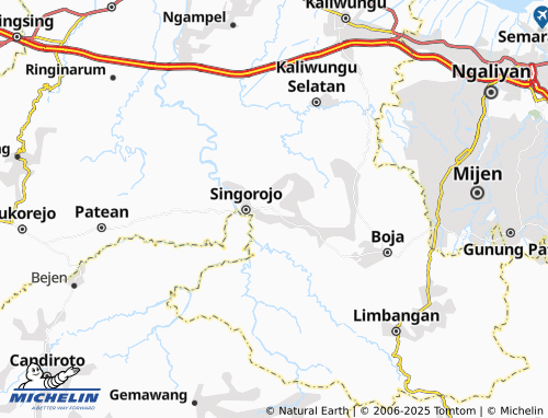 MICHELIN Cacaban map - ViaMichelin