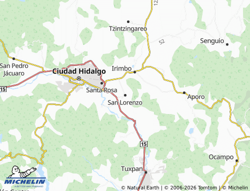 Mapa MICHELIN San Lorenzo - ViaMichelin