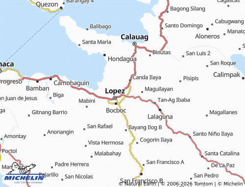 MICHELIN Bebito map - ViaMichelin