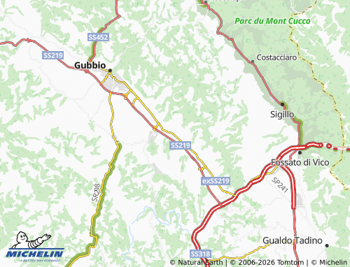 MICHELIN-Landkarte Spada - ViaMichelin