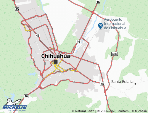 Mapa MICHELIN Concordia - ViaMichelin