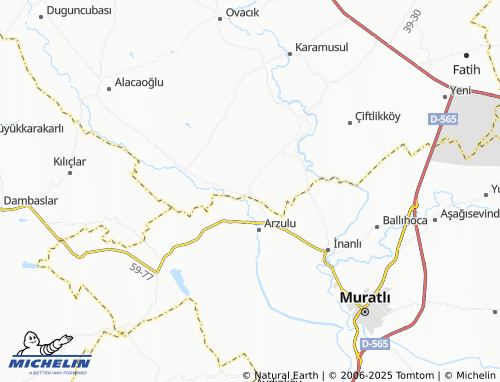 Carte MICHELIN Davutlu - ViaMichelin