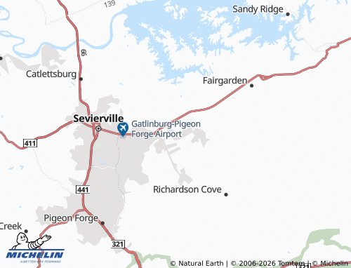 Mapa MICHELIN Harrisburg - ViaMichelin