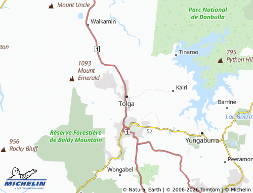 Mapa MICHELIN Tolga - ViaMichelin
