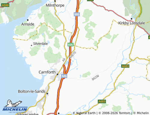 Carte MICHELIN Borwick - ViaMichelin