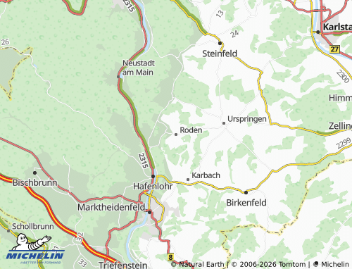 MICHELIN Roden map - ViaMichelin